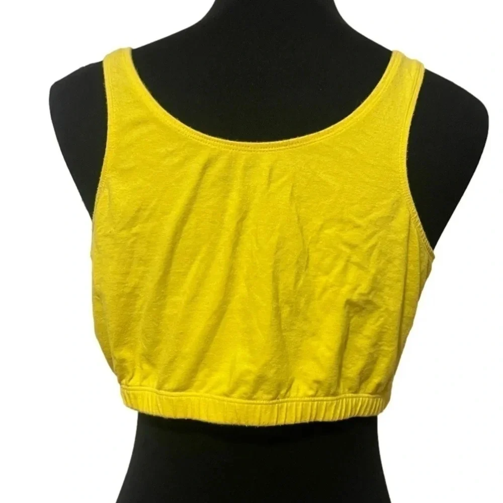 Fruit of the loom size 44 yellow sports bra - Picture 2 of 4